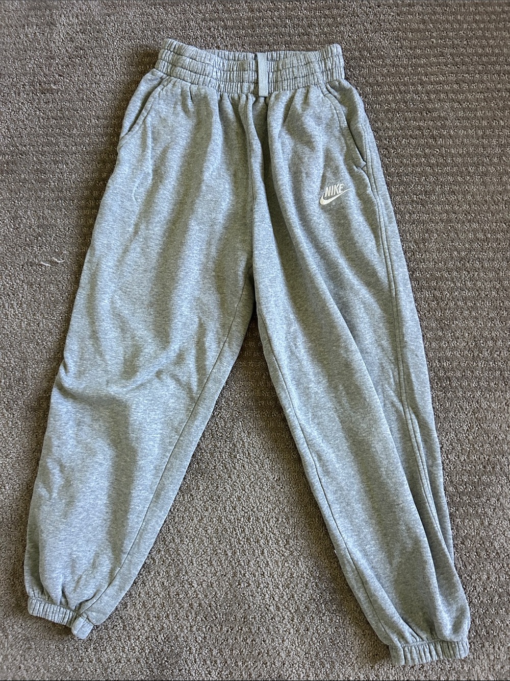 Nike Kids Grey Heather Jogger Sweatpants